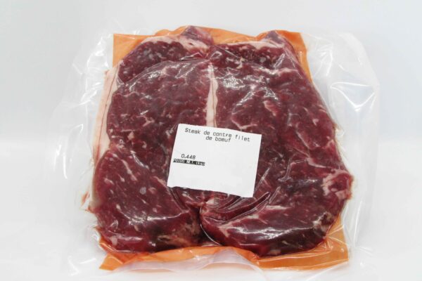 steak contre filet de boeuf / boeuf surgelé / viande en ligne
